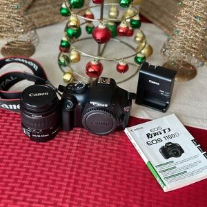 Canon EOS Rebel T3 Digital SLR Camera with EF-S 18-55mm f/3.5-5.6 IS Lens